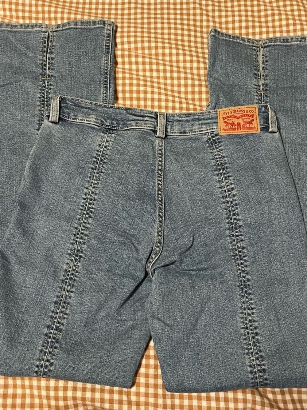 Levi's Denim Jeans - Panel Stitch Detail